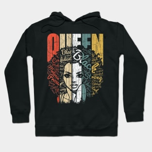 African American Shirt For Educated Strong Black Woman Queen T shirt Hoodie